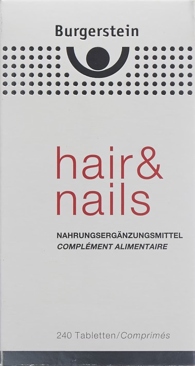 Burgerstein Hair & Nails – Beauty Supplement for Hair, Skin & Nails