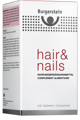 Burgerstein Hair & Nails – Beauty Supplement for Hair, Skin & Nails