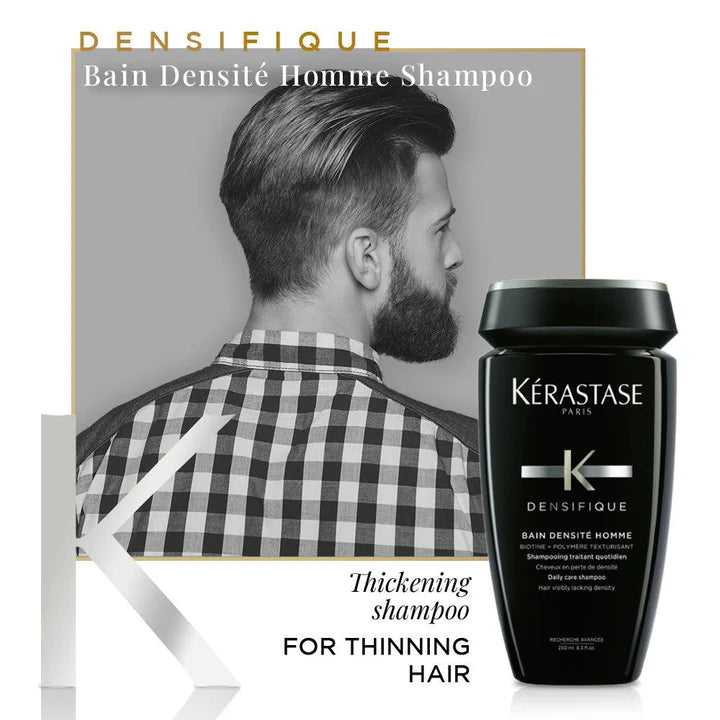 Kérastase Bain Densité Homme – Thickening Daily Shampoo for Men